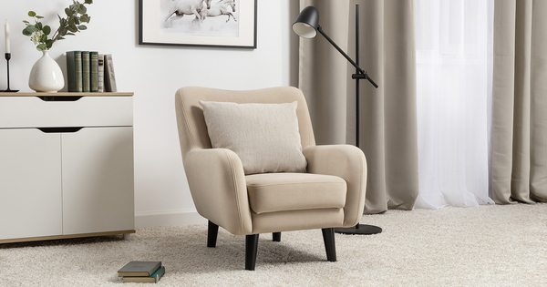 Кресло для отдыха Дакота ТК 582 велюр Vendetta 02 кремовый, Riga 1598 z1 col 6 бежевый