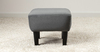 Пуф Дакота ТП 586 велюр Vendetta 11 графитовый серый