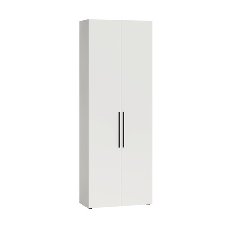 Шкаф для одежды Эйр 13.340 белый PE шагрень, собирается на любую сторону