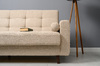 Диван-кровать прямой Эмили ТД 911 велюр светло-бежевый