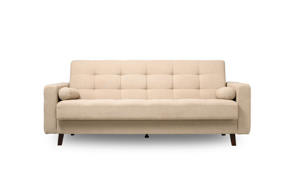 Диван-кровать прямой Эмили ТД 911 велюр светло-бежевый