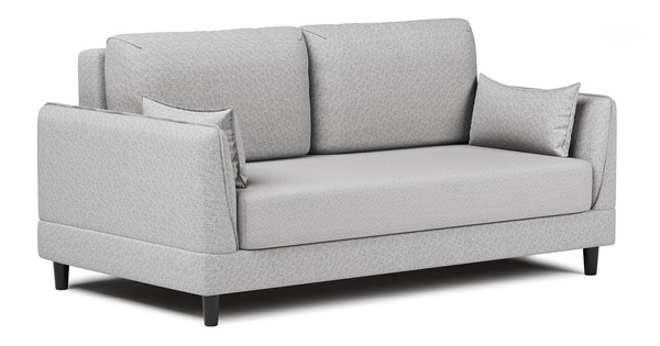 Диван-кровать прямой Макс ТД 285 жаккард Анри 31 светло-серый